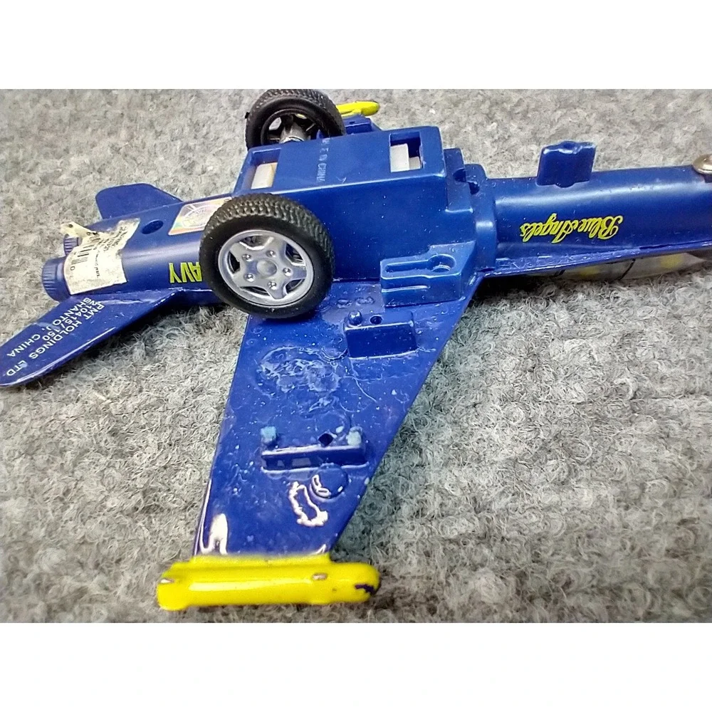 Blue Angels US Navy‎ F/A-18 Hornet Diecast Toy Airplane PMT Holdings Pull Back